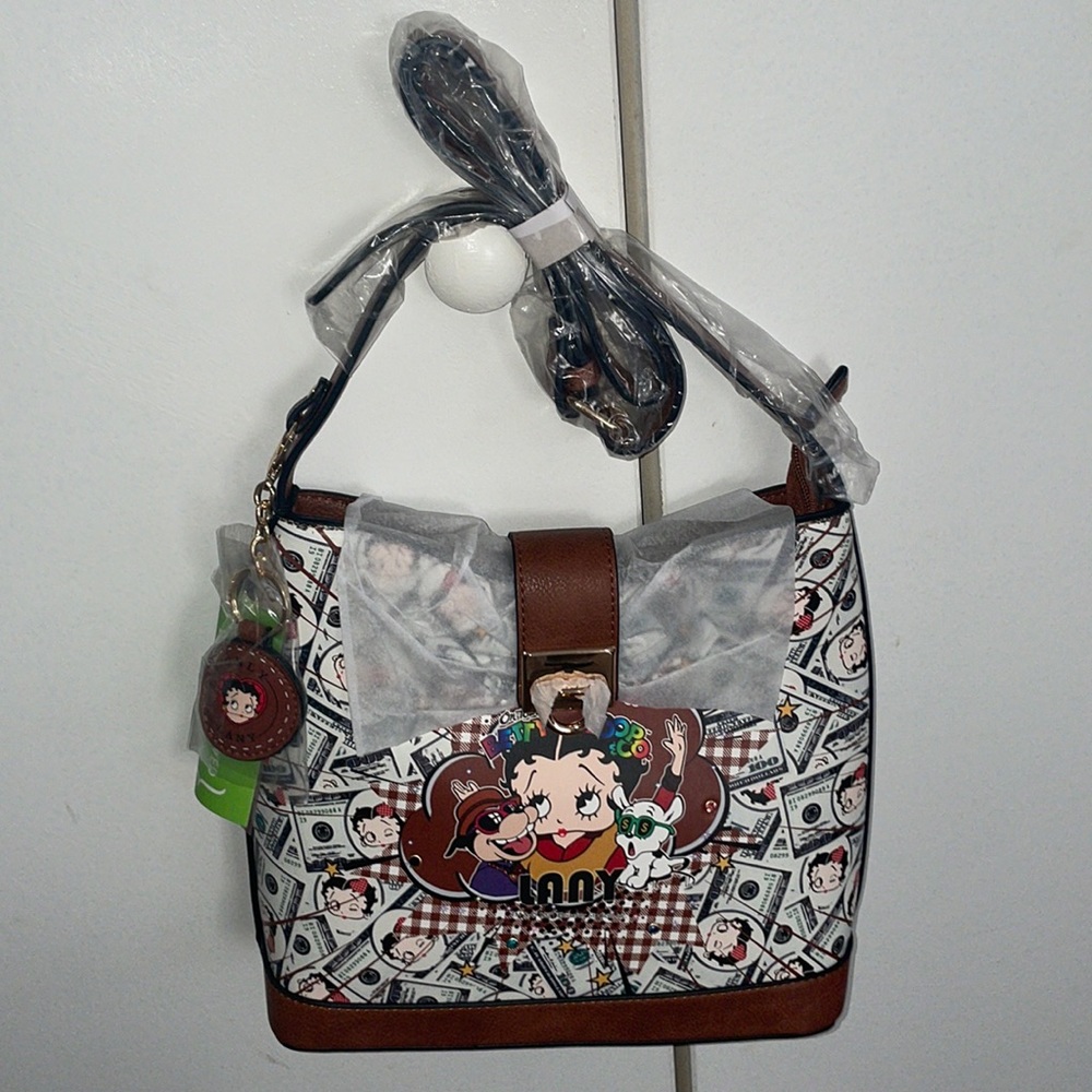 Crossbody or shoulder betty boop